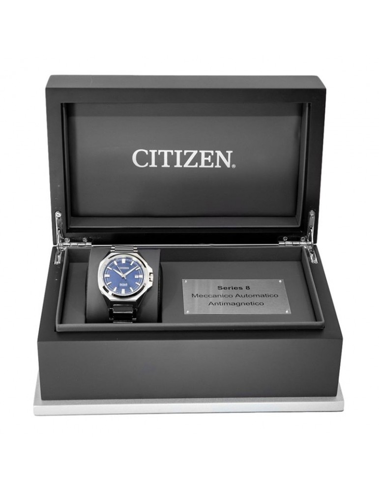 Orologio Citizen - Serie 8 Meccanico Automatico 40mm Nero Blu - NA1015-81Z