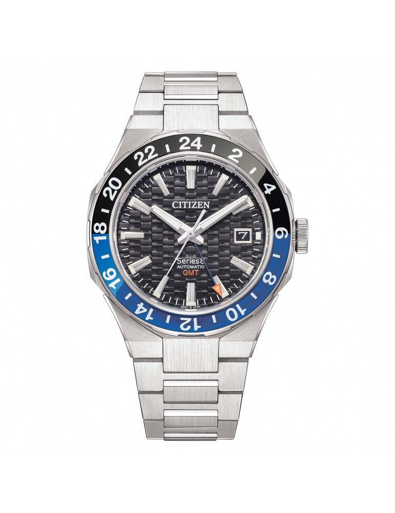 Citizen Men's Watch - Series 8 GMT Automatic Mechanical 41mm Blue Black - 0