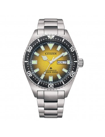 Orologio Citizen - Promaster Diver's - Automatic 200mt 42mm Giallo - NY0120-52X