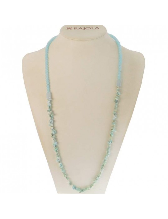 Rajola necklace - Capricci - Primula - Aquamarine - Amazonite - B5686331