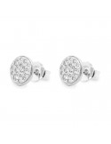 Orecchini Rue Des Mille - Stardust Ten - Cerchio-Zirconi-ORZ018M1CERRH