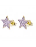 Orecchini Rue Des Mille -a Lobo - Stella-Zirconi Bianchi-ORZ018M1STEAU