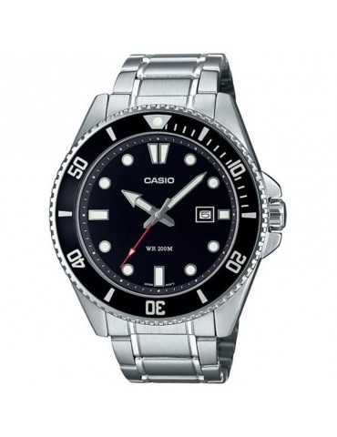 Orologio Casio - Collection - Silver - 46mm - Nero - MDV107D1A1VEF