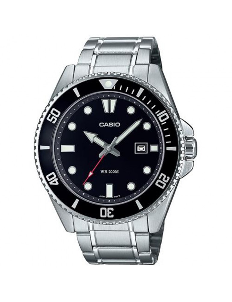 Casio Watch Collection Silver 46mm Black MDV107D1A1VEF