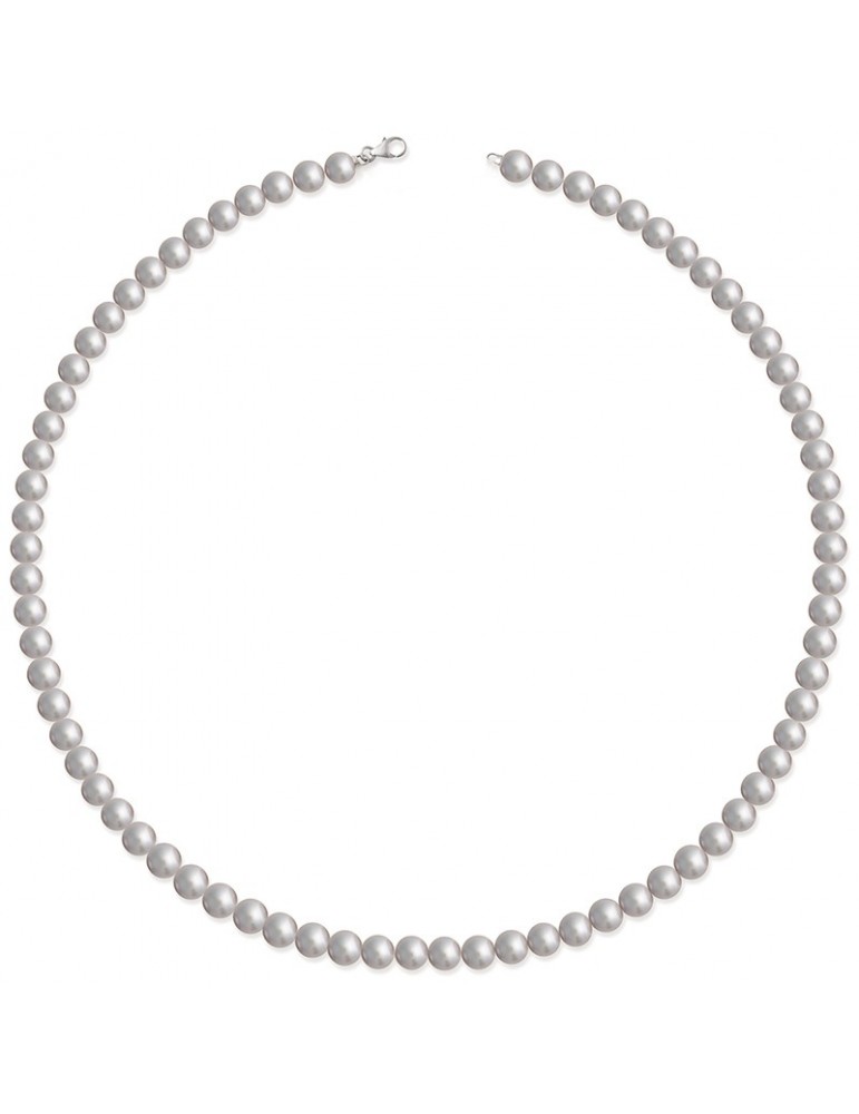 Lelune Necklace - Lune Young - Gray Pearls - Quality A - LLNKG60.2