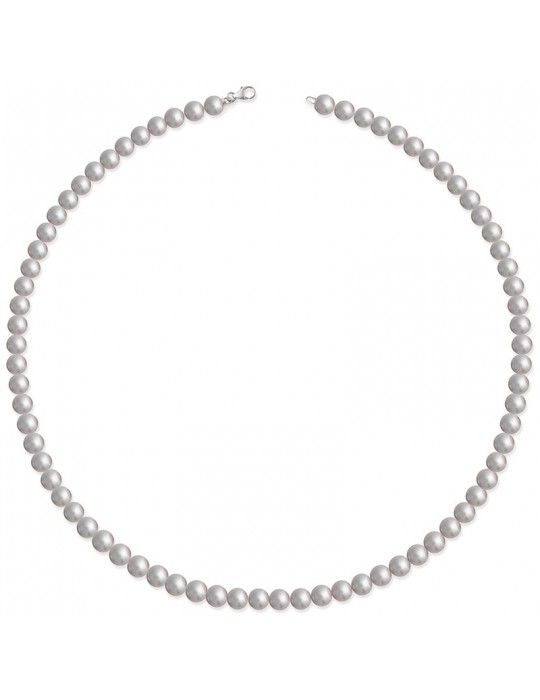 Lelune Necklace - Lune Young - Gray Pearls - Quality A - LLNKG60.2