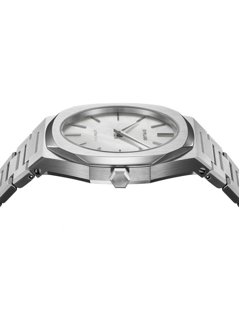 D1 Milano Women's Watch - Ultra Mop Silver 34mm Mother of