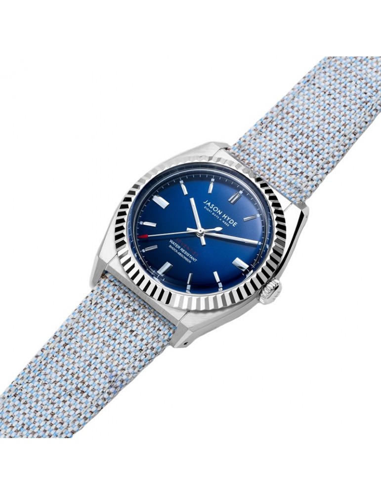 Orologio Jason Hyde - Uno - Solo Tempo - Multicolor - 40mm Blu-JH10001