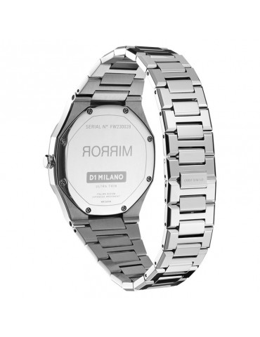 D1 Milano Watch - Ultra Thin Mirror 38mm with Mirror Dial - 0 2