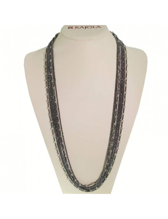 Collana Rajola - Valzer - Lunga - Ematite - Labradorite - 5469930L