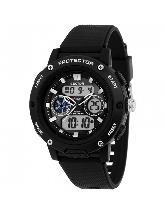 Orologio Sector - Ex-44 - Cronografo - Digitale -47mm-Nero-R3251292001