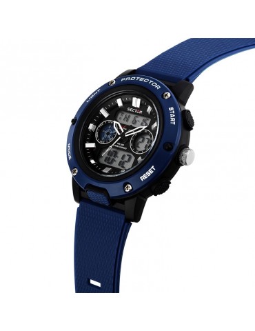 Sector Watch - Ex-44 - Chronograph - Digital - 47mm-Blue-R3251292003 2
