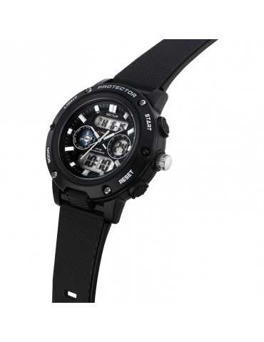 Sector Watch - Ex-45 - Chronograph - Digital -43mm-Black-R3251293001 2