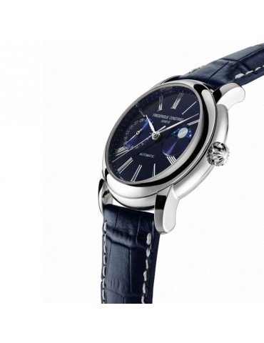 Orologio Frederique Constant - Automatico - 42mm Blu Moonphase - FC-712MN4H6 2