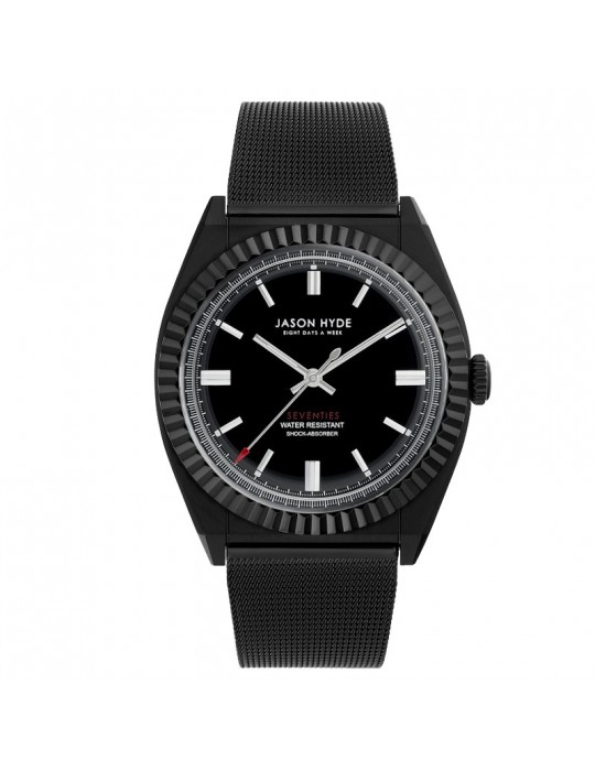 Orologio Jason Hyde - Uno - Solo Tempo - 40mm - Nero - JH10009