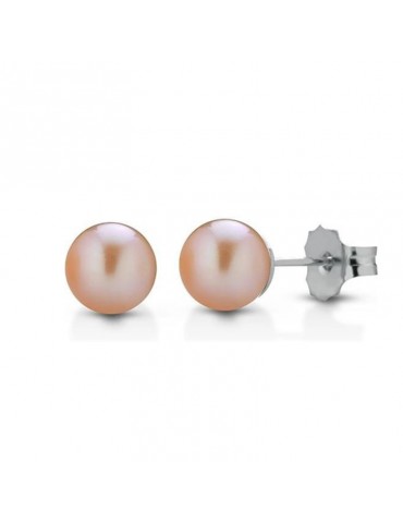 Orecchini Lelune - Classic - Lobo - Perle 7-7,5 mm - Rosa - LLEA00.75P 2