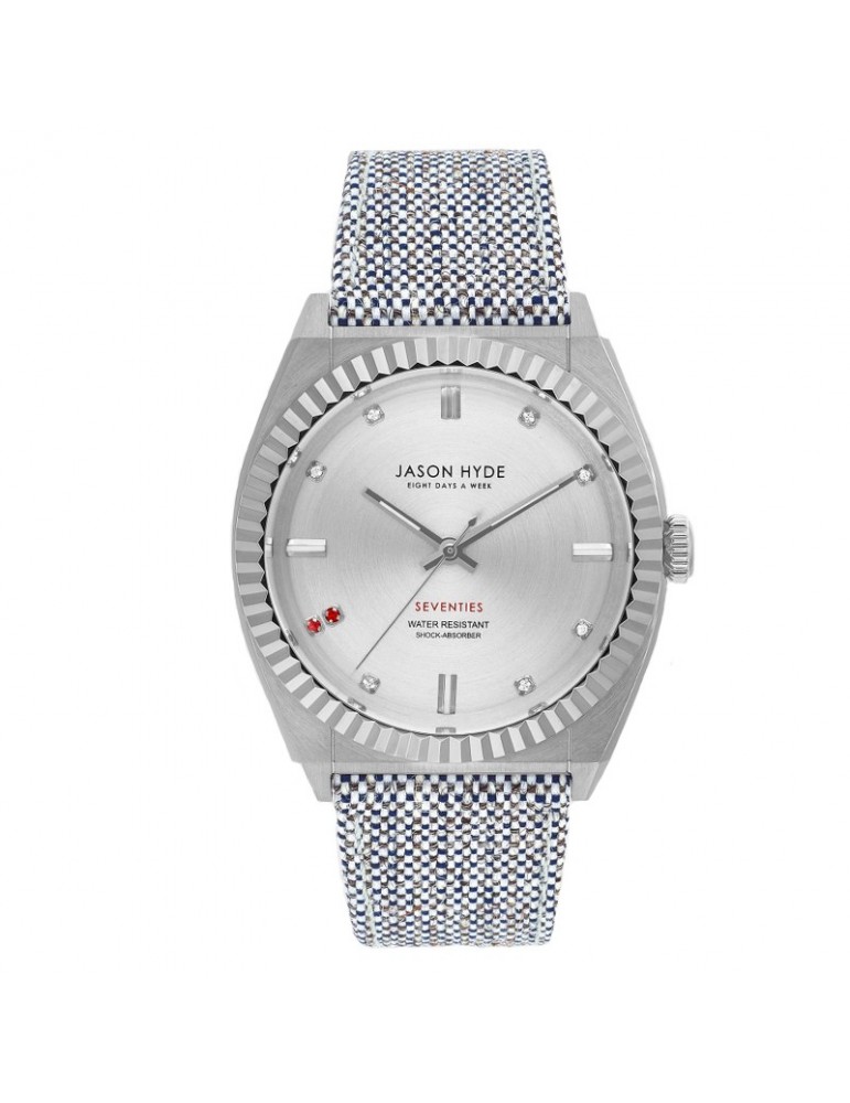 Orologio Jason Hyde - Ruby Eight - Solo Tempo - Grigio 36mm - JH20000