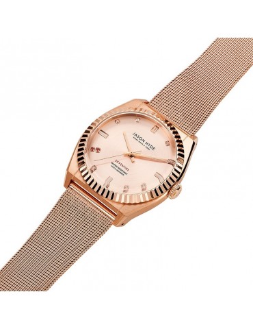 Orologio Jason Hyde - Uno - Solo Tempo - Rose Gold - 36mm-Rosa-JH20006 2