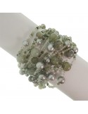 Bracciale Rajola - Bollicine-Multifilo-Quarzo Rutilato-Perle-543205818
