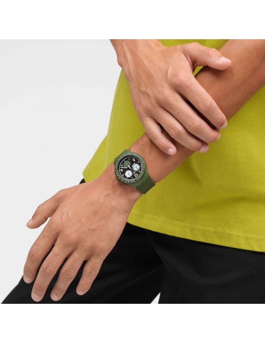 Orologio Swatch - Nothing Basic About Green - Verde - 42mm - SUSG406