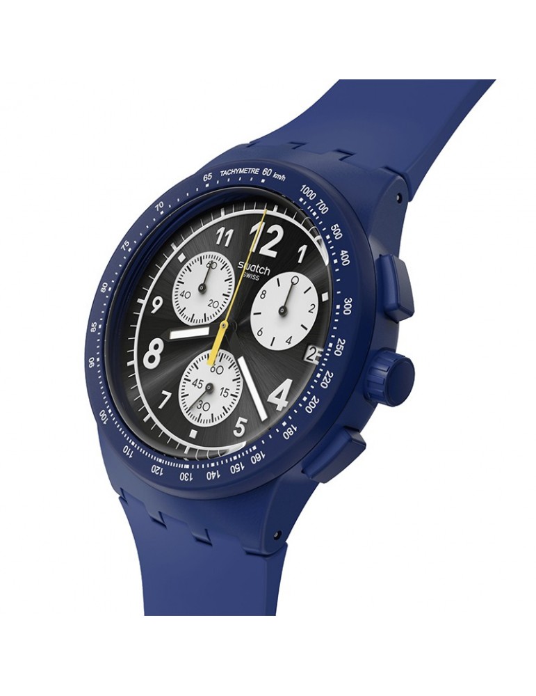 Orologio Swatch - Nothing Basic About Blue - Blu - 42mm - SUSN418