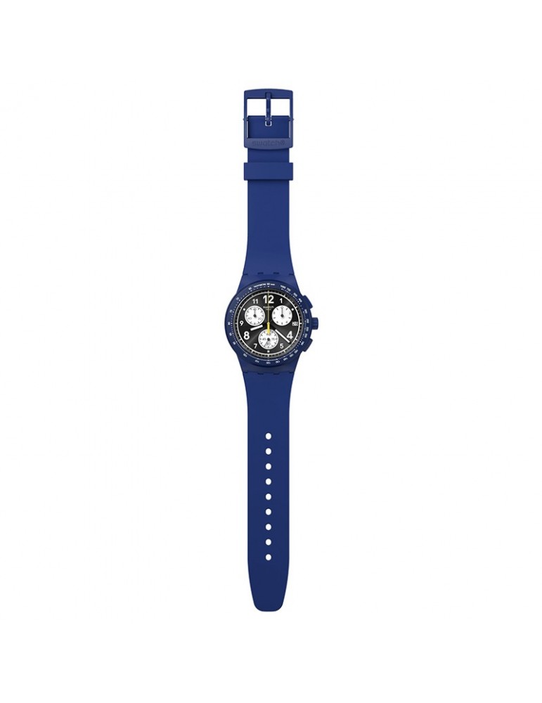 Orologio Swatch - Nothing Basic About Blue - Blu - 42mm - SUSN418