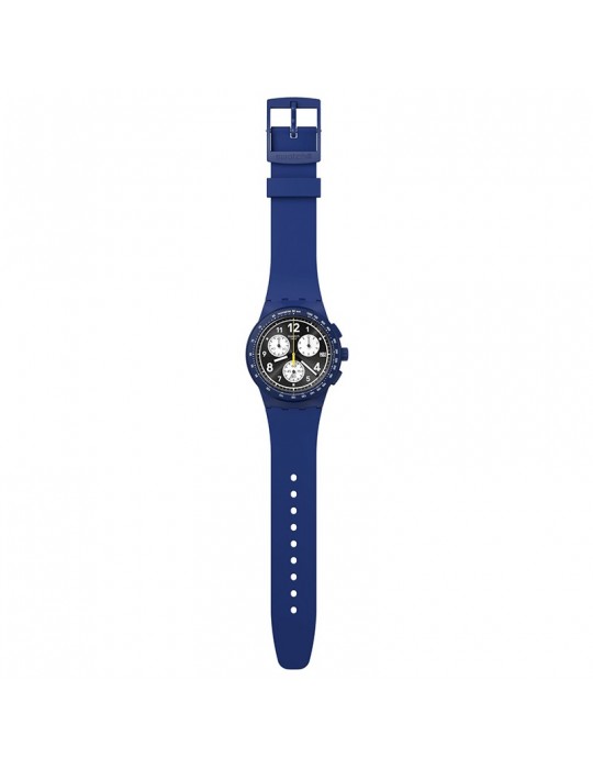 Orologio Swatch - Nothing Basic About Blue - Blu - 42mm - SUSN418