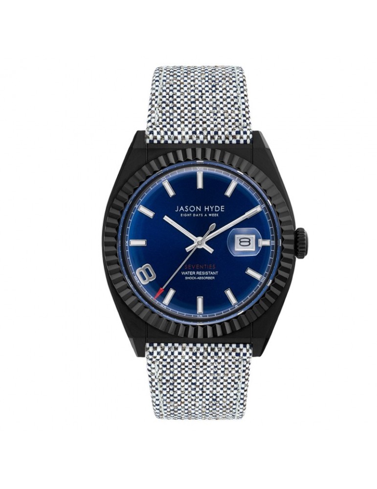 Jason Hyde Blue Man's 40mm watch - 0
