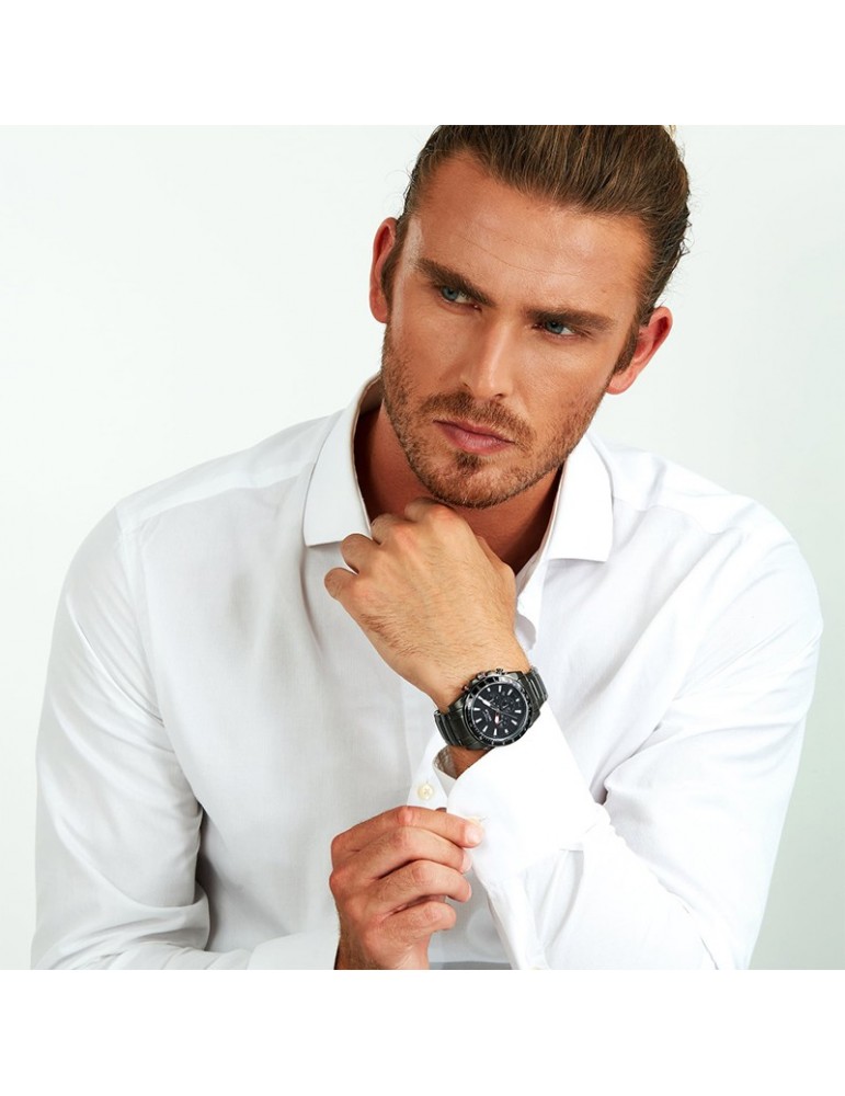 Sector Men's Watch - 450 - Chronograph - 43mm - Black - R3273776006