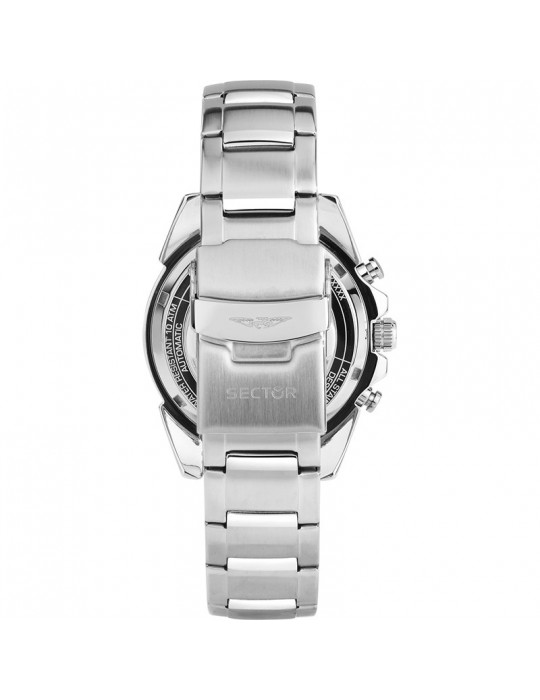 Orologio Sector - 450 - Cronografo - Silver - 43mm - Blu - R3273776009