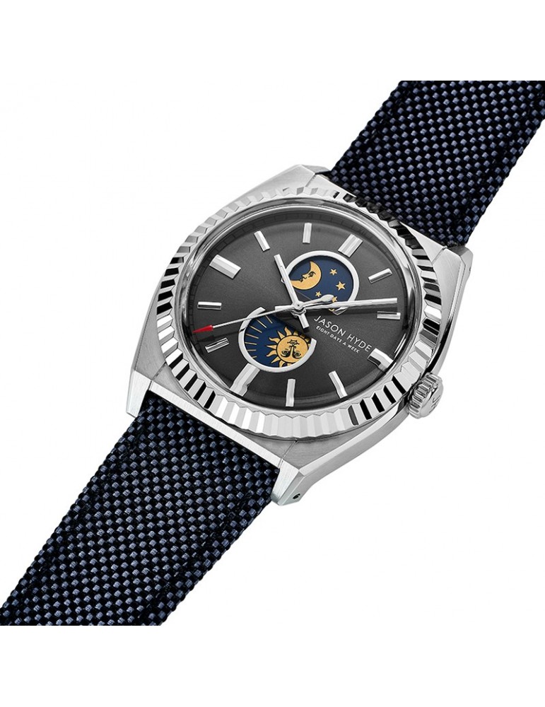 Jason Hyde Man's Blue Lunatico 40mm Watch - 0