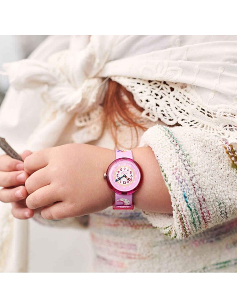 Flik Flak Watch - Dreaming Unicorn - Pink - 32mm - Unicorn-FBNP195