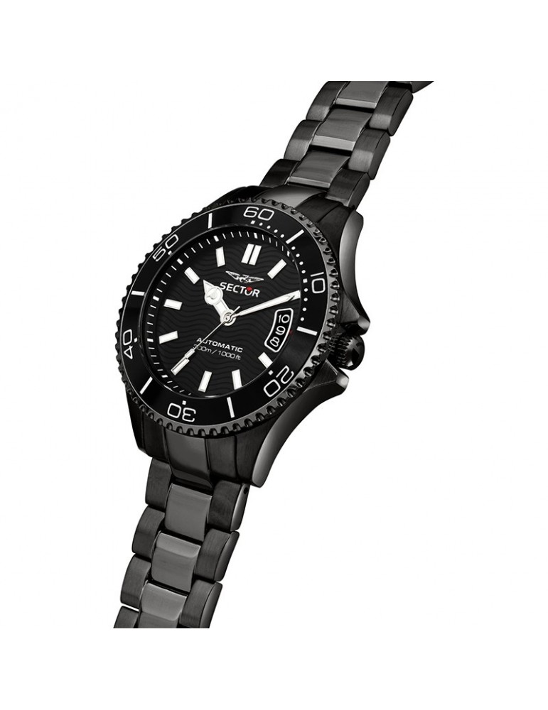 Sector Men's Watch - 230 - Automatic - 43mm - Black - R3223161011