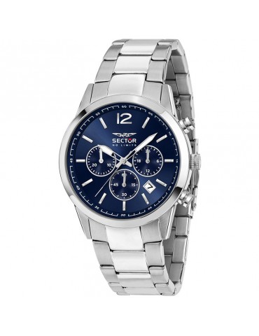 Sector Watch - 660 - Chronograph - Silver - 42mm - Blue - R3273617001