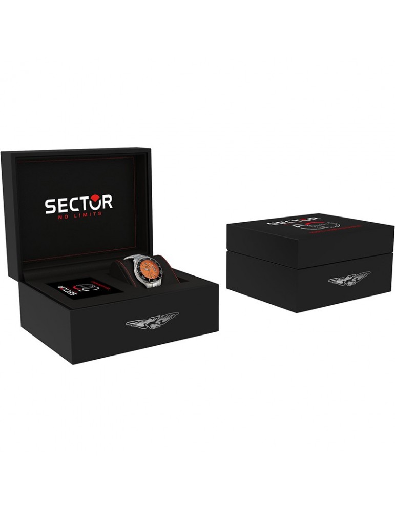 Sector Watch - 230 - Automatic - Silver-43mm-Orange-R3223161012