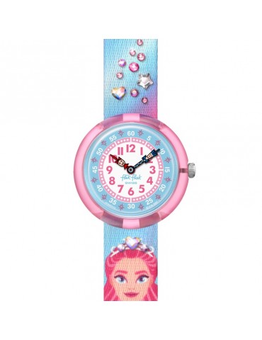 Orologio Flik Flak - Sparkle Kingdom - Rosa - 32mm-Principessa-FBNP214