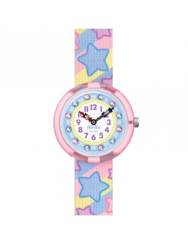 Flik Flak Watch - Star Party - 32mm - Stars - Crystals - FBNP215