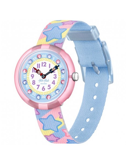 Flik Flak Watch - Star Party - 32mm - Stars - Crystals - FBNP215