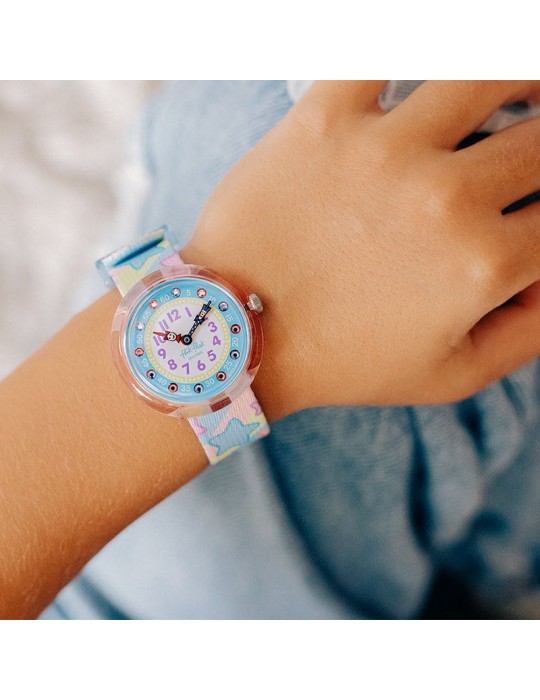 Orologio Flik Flak - Star Party - 32mm - Stelle - Cristalli - FBNP215