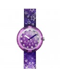 Orologio Flik Flak - Giraxius - Solo Tempo -Viola-32mm-Giraffa-FPNP080