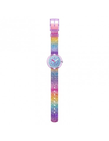 Flik Flak Watch - Shine in Rainbow - Rainbow - 32mm - Blue-FPNP128 2