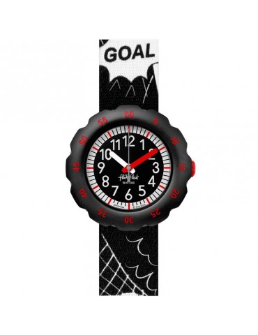 Orologio Flik Flak - GOAL! - Nero - 35mm - Pallone - FPSP064