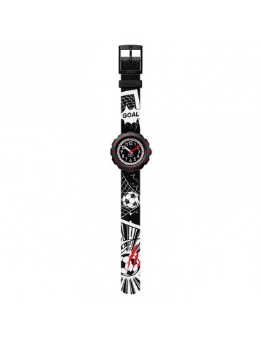 Orologio Flik Flak - GOAL! - Nero - 35mm - Pallone - FPSP064 2
