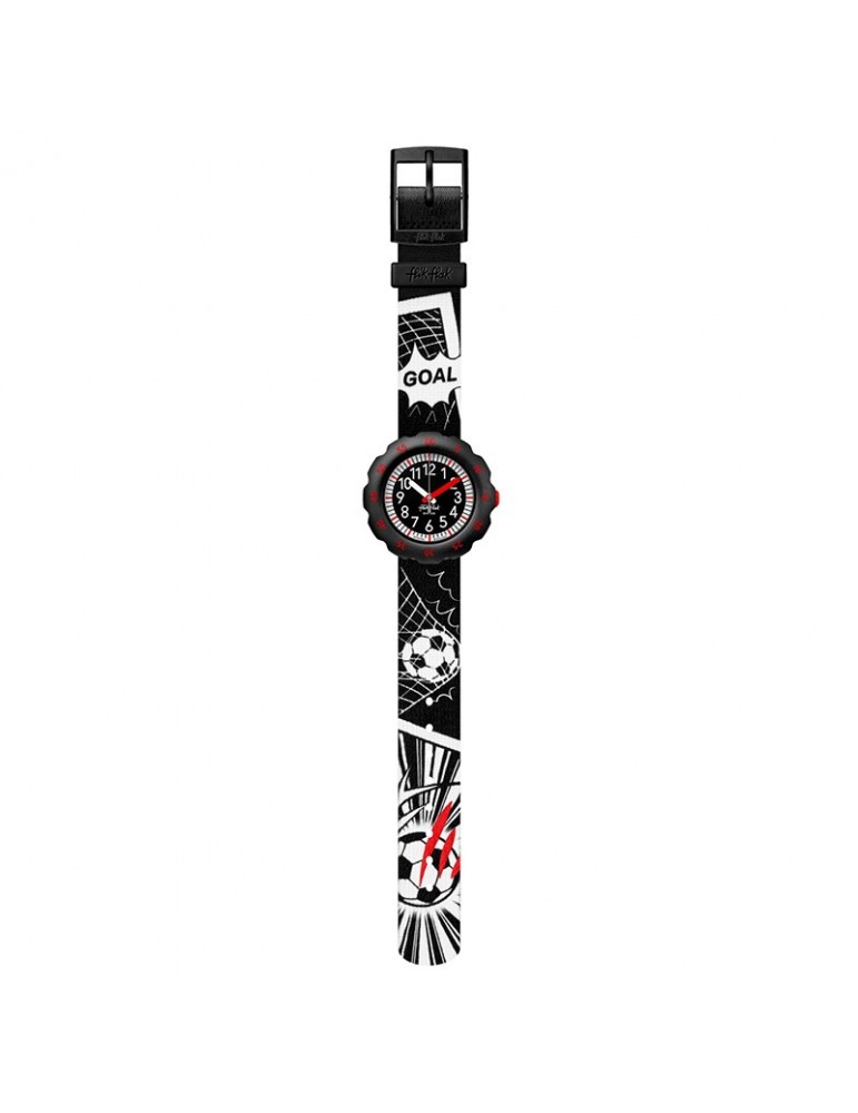 Flik Flak Watch - GOAL! - Black - 35mm - Balloon - FPSP064