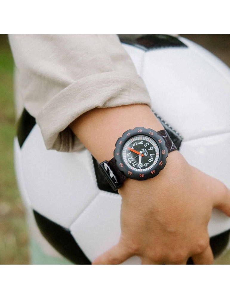 Orologio Flik Flak - GOAL! - Nero - 35mm - Pallone - FPSP064