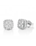 Orecchini Lelune Diamonds - Oro Bianco 18 carati - Diamanti 0,47 ct - LDEA22047