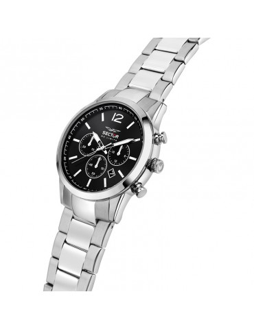 Orologio Sector - 660 - Cronografo - Silver - 42mm - Nero -R3273617002 2
