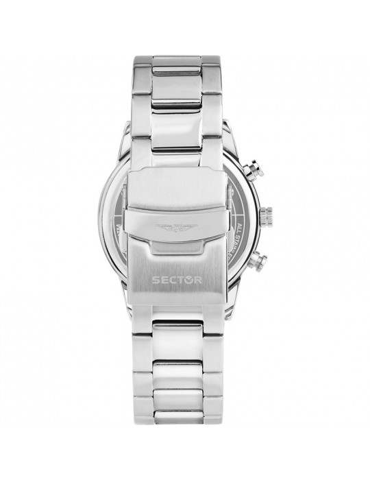 Sector Watch - 660 - Chronograph - Silver - 42mm - Black -R3273617002