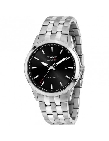Orologio Sector da Uomo - 660 - Silver - 41mm - Nero - R3253517029