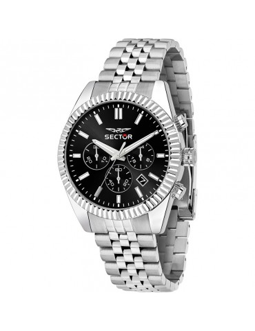 Orologio Sector - 240 - Cronografo - Silver - 41mm - Nero -R3273640001